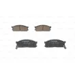 Jeu de 4 plaquettes de frein avant BOSCH 0 986 460 020 - Visuel 1
