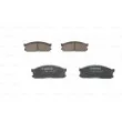 Jeu de 4 plaquettes de frein avant BOSCH 0 986 460 020 - Visuel 3