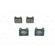 Jeu de 4 plaquettes de frein avant BOSCH 0 986 460 113 - Visuel 3