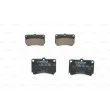 Jeu de 4 plaquettes de frein avant BOSCH 0 986 460 390 - Visuel 3