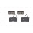 Jeu de 4 plaquettes de frein avant BOSCH 0 986 460 932 - Visuel 3