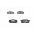 Jeu de 4 plaquettes de frein avant BOSCH 0 986 460 935 - Visuel 3