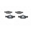 Jeu de 4 plaquettes de frein avant BOSCH 0 986 460 938 - Visuel 1