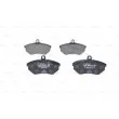 Jeu de 4 plaquettes de frein avant BOSCH 0 986 460 943 - Visuel 1