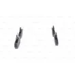 Jeu de 4 plaquettes de frein avant BOSCH 0 986 460 943 - Visuel 2