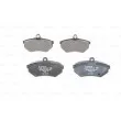 Jeu de 4 plaquettes de frein avant BOSCH 0 986 460 944 - Visuel 1
