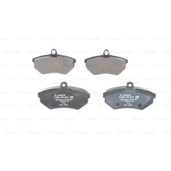 Jeu de 4 plaquettes de frein avant BOSCH 0 986 460 944
