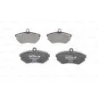 Jeu de 4 plaquettes de frein avant BOSCH 0 986 460 944 - Visuel 3