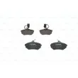 Jeu de 4 plaquettes de frein avant BOSCH 0 986 460 948 - Visuel 3