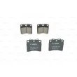 Jeu de 4 plaquettes de frein avant BOSCH 0 986 460 954 - Visuel 3