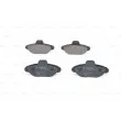 Jeu de 4 plaquettes de frein avant BOSCH 0 986 460 968 - Visuel 1