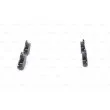 Jeu de 4 plaquettes de frein avant BOSCH 0 986 460 968 - Visuel 2