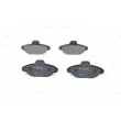 Jeu de 4 plaquettes de frein avant BOSCH 0 986 460 968 - Visuel 3