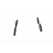 Jeu de 4 plaquettes de frein avant BOSCH 0 986 460 979 - Visuel 2