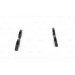 Jeu de 4 plaquettes de frein avant BOSCH 0 986 460 980 - Visuel 2