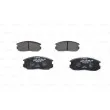 Jeu de 4 plaquettes de frein avant BOSCH 0 986 460 980 - Visuel 3