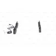 Jeu de 4 plaquettes de frein avant BOSCH 0 986 460 983 - Visuel 2