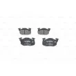 Jeu de 4 plaquettes de frein avant BOSCH 0 986 460 983 - Visuel 3