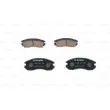 Jeu de 4 plaquettes de frein avant BOSCH 0 986 460 984 - Visuel 3