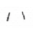Jeu de 4 plaquettes de frein avant BOSCH 0 986 461 123 - Visuel 2
