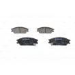 Jeu de 4 plaquettes de frein avant BOSCH 0 986 461 127 - Visuel 1