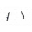 Jeu de 4 plaquettes de frein avant BOSCH 0 986 461 127 - Visuel 2