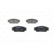 Jeu de 4 plaquettes de frein avant BOSCH 0 986 461 127 - Visuel 3