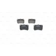 Jeu de 4 plaquettes de frein avant BOSCH 0 986 461 141 - Visuel 3