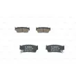 Jeu de 4 plaquettes de frein avant BOSCH 0 986 461 750 - Visuel 1