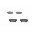 Jeu de 4 plaquettes de frein avant BOSCH 0 986 461 750 - Visuel 3
