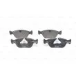 Jeu de 4 plaquettes de frein avant BOSCH 0 986 461 752 - Visuel 1