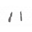 Jeu de 4 plaquettes de frein avant BOSCH 0 986 461 752 - Visuel 2