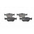 Jeu de 4 plaquettes de frein avant BOSCH 0 986 461 752 - Visuel 3