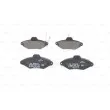 Jeu de 4 plaquettes de frein avant BOSCH 0 986 461 757 - Visuel 3