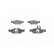 Jeu de 4 plaquettes de frein avant BOSCH 0 986 461 764 - Visuel 1