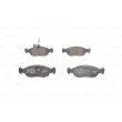 Jeu de 4 plaquettes de frein avant BOSCH 0 986 461 764 - Visuel 3