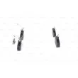 Jeu de 4 plaquettes de frein avant BOSCH 0 986 461 765 - Visuel 2