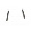Jeu de 4 plaquettes de frein avant BOSCH 0 986 463 412 - Visuel 2