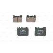 Jeu de 4 plaquettes de frein avant BOSCH 0 986 463 412 - Visuel 3