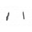 Jeu de 4 plaquettes de frein avant BOSCH 0 986 466 346 - Visuel 2