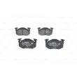 Jeu de 4 plaquettes de frein avant BOSCH 0 986 466 346 - Visuel 3