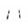 Jeu de 4 plaquettes de frein avant BOSCH 0 986 466 402 - Visuel 2