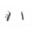 Jeu de 4 plaquettes de frein avant BOSCH 0 986 467 411 - Visuel 2
