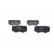 Jeu de 4 plaquettes de frein avant BOSCH 0 986 467 841 - Visuel 3