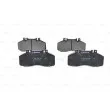 Jeu de 4 plaquettes de frein avant BOSCH 0 986 468 350 - Visuel 1