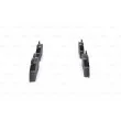 Jeu de 4 plaquettes de frein avant BOSCH 0 986 468 350 - Visuel 2