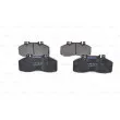 Jeu de 4 plaquettes de frein avant BOSCH 0 986 468 350 - Visuel 3