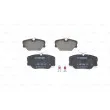 Jeu de 4 plaquettes de frein avant BOSCH 0 986 469 410 - Visuel 1