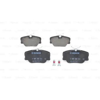 Jeu de 4 plaquettes de frein avant BOSCH 0 986 469 410