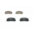 Jeu de 4 plaquettes de frein avant BOSCH 0 986 469 550 - Visuel 1